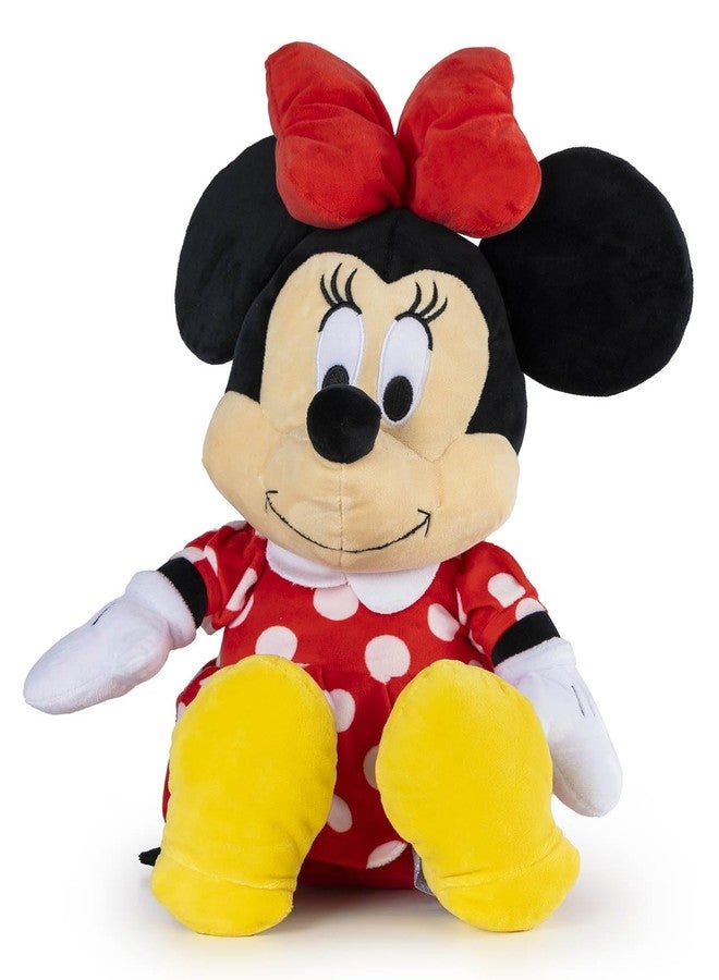 Jay Franco Disney Minnie Mouse Plush Pillow Buddy - Ultra-Soft Stuffed Character Plushie & Cozy Pillow, Official Licensed Product, 15 Inches - Image 1