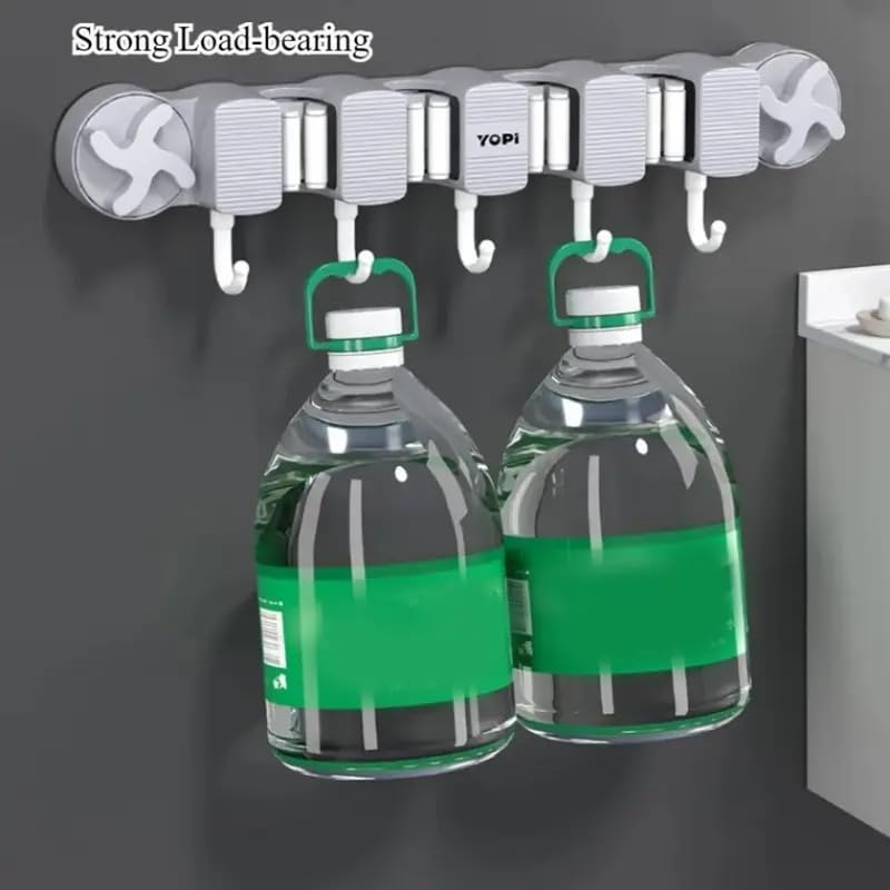 RoyalPro Bathroom Suction Mop Holder (Pack of 1) - Image 2