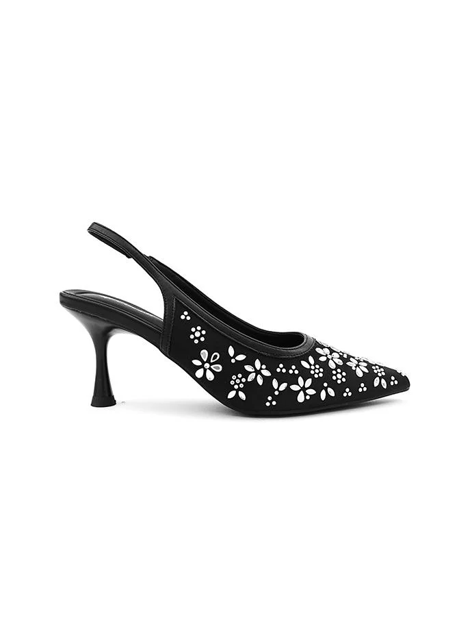 كابلي Cuple Embellished Slingback Pumps
