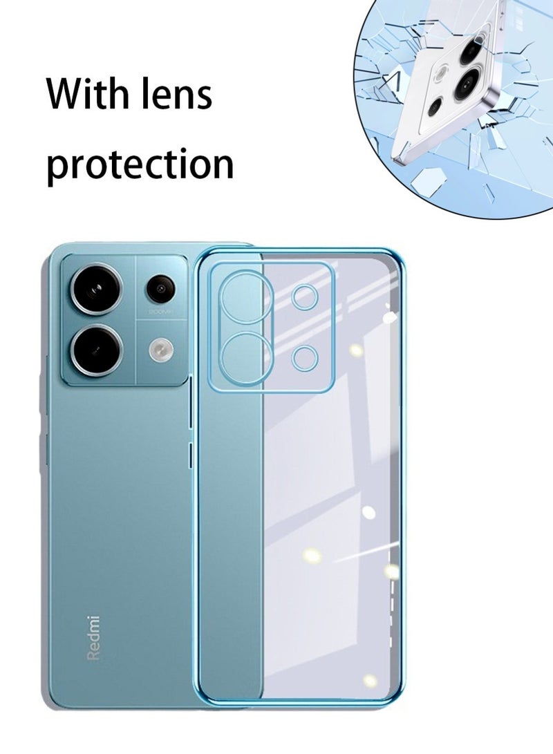 Redmi Note 13 Lens Protection Phone Case, Full Protection, Slim Shockproof Cover - Image 1