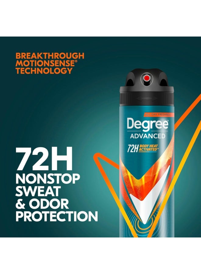 Degree 72H MotionSense Adventure Deodorant Dry Spray 107g - Image 2
