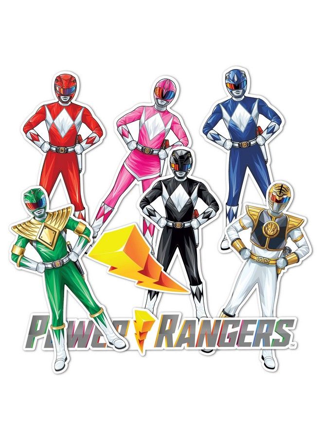 Desert Cactus ملصقات باور رينجرز 8 ملصقات ملصق فينيل للكمبيوتر المحمول زجاجة ماء سيارة زينة دفتر قصاصات هدايا عيد الميلاد لوازم الحفلات (218) - Image 1