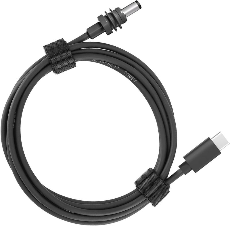 مساحات ضيقة وواسعة كابل طاقة USB C إلى DC من Zunate، كابل نحاس نقي 18AWG مع شريحة PD للإنترنت عبر الأقمار الصناعية، بطول 1 متر، مقاوم للماء بمعيار IP68 للاستخدام الداخلي والخارجي (#3) مواد خفيفة متانة - Image 3