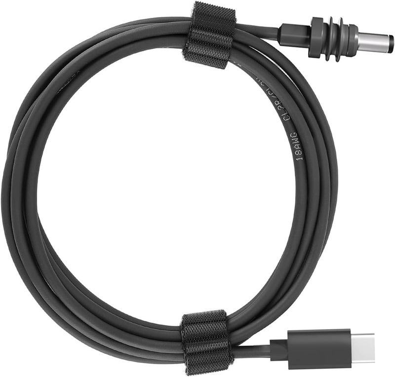 مساحات ضيقة وواسعة كابل طاقة USB C إلى DC من Zunate، كابل نحاس نقي 18AWG مع شريحة PD للإنترنت عبر الأقمار الصناعية، بطول 1 متر، مقاوم للماء بمعيار IP68 للاستخدام الداخلي والخارجي (#3) مواد خفيفة متانة - Image 2