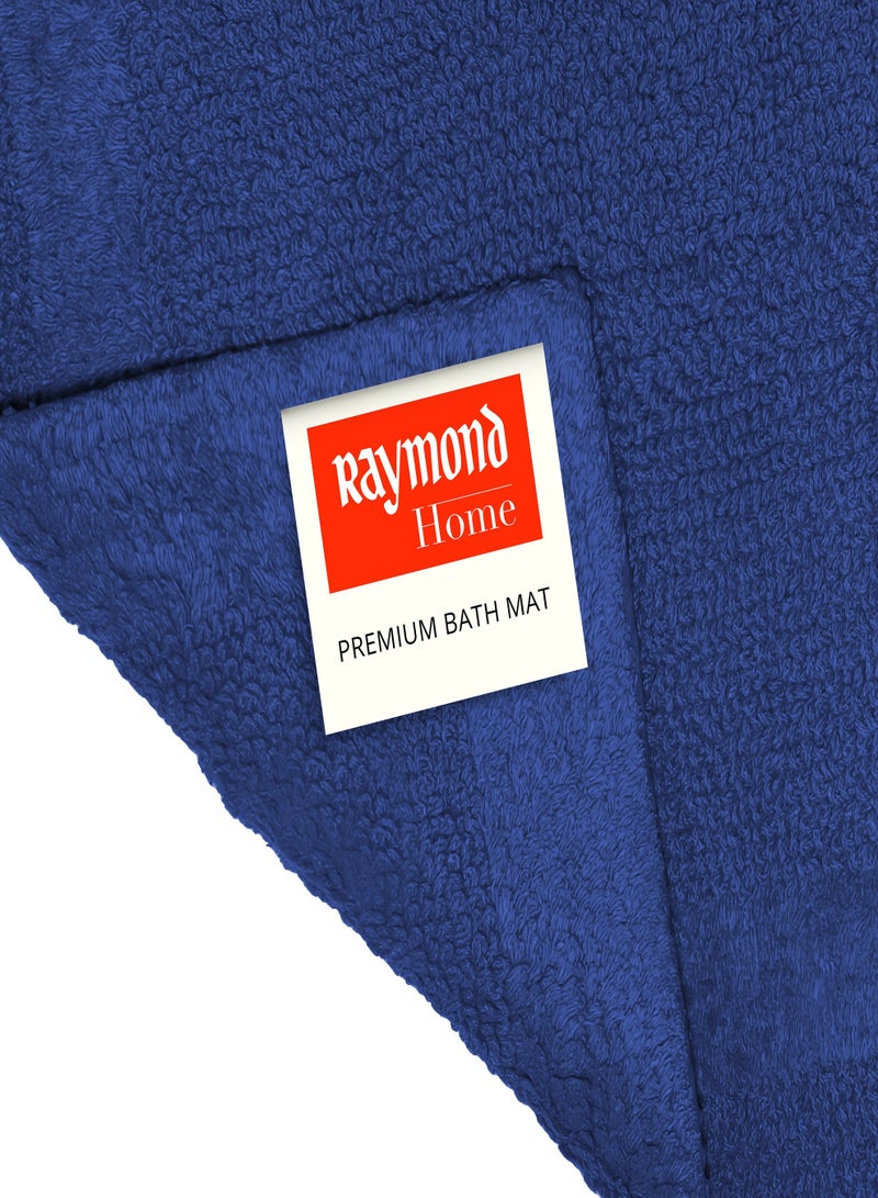 ريموند سجادة حمام ريموند هوم - سجادة حمام فاخرة وفائقة الامتصاص مع لون كوبالت مقاوم للانزلاق - (50 * 80 سم) - Image 3