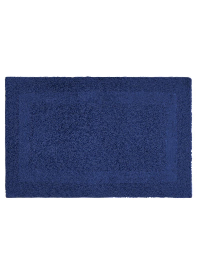 ريموند سجادة حمام ريموند هوم - سجادة حمام فاخرة وفائقة الامتصاص مع لون كوبالت مقاوم للانزلاق - (50 * 80 سم) - Image 1