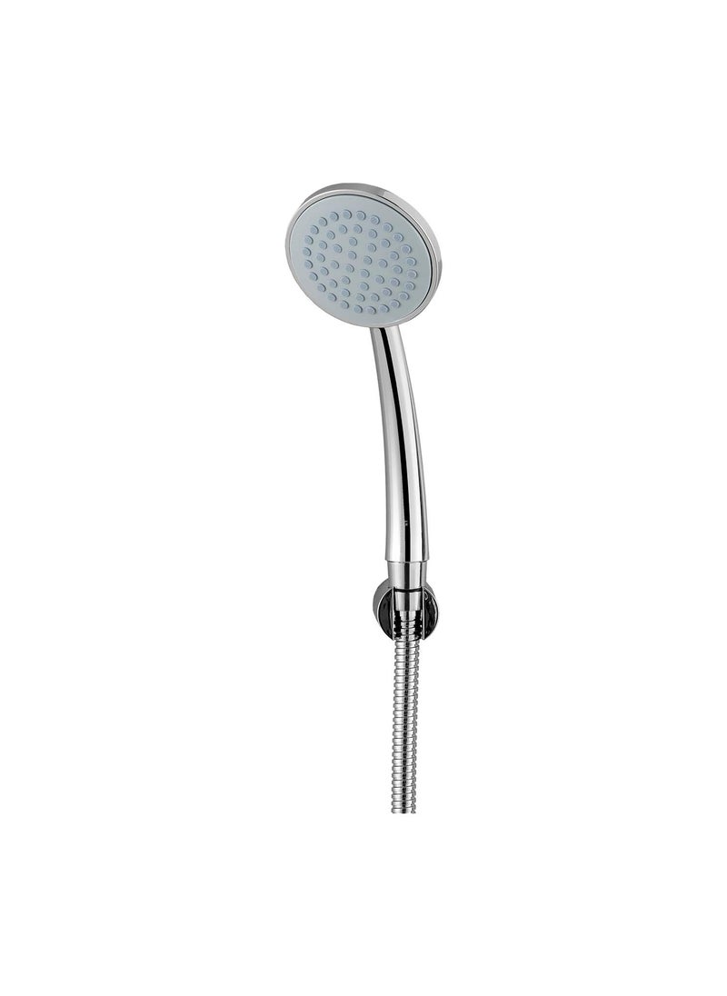 homeworks HomeWorks Rado ABS Plastic MultiFunction Rain And Mist Spray Hand Shower Head With 15 Meter Stainless Steel Flexible Hose Pipe And ABS Wall Hook Chrome Finish Set of 1  - Image 1