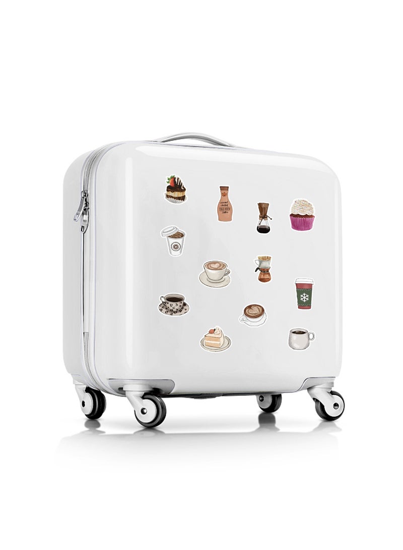 قوس قزح أورينبو 100 قطعة من ملصقات القهوة وملصقات زجاجات المياه وملصقات الكمبيوتر المحمول وملصقات لوح التزلج وحقيبة السفر وملصقات مقاومة للماء وملصقات هدايا للبالغين والأطفال والمراهقين - Image 5