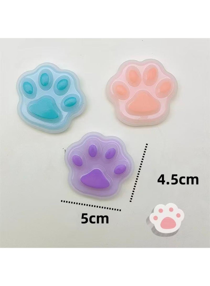  طائرة ورقية عدد 3 ممحاة قلم قابلة للمسح (لأقلام الجل الحرارية القابلة للمسح)، ممحاة سيليكون لطيفة على شكل مخلب قطة، هدايا ممتعة للأطفال والطلاب - Image 2