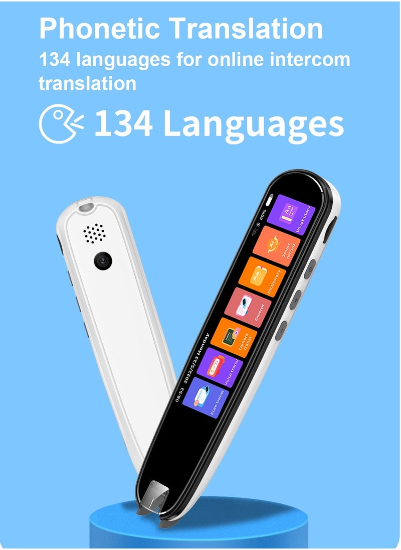 Furtey - Smart Offline Scanning Pen and Translation Pen Can Translate 134 Languages and Support Taking Photos and Recording - Image 1