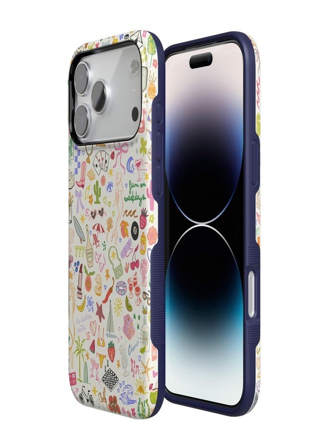 Casely iPhone 17 Pro Case | All The Fun Things | Fun on Weekdays | Compatible with MagSafe | Bold Protective Design - Image 2