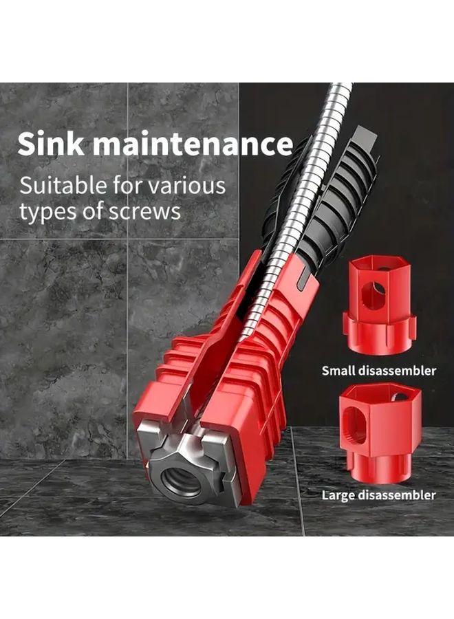 OuDisi 3rd Generation 24 In 1 Multifunctional Sink Wrench Mechanical Bathroom Tool - Image 2