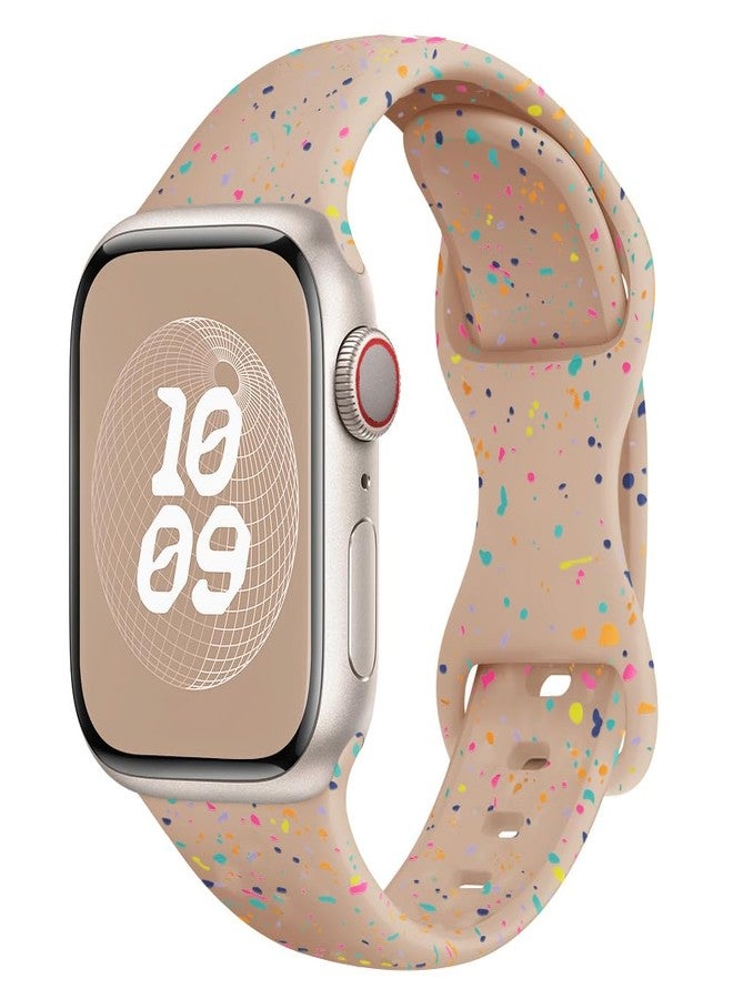 Wowstrap Sport Bands for Apple Watch Band 40mm 41mm 38mm 44mm 45mm 46mm 42mm iWatch Bands for Women Kids Men,Cute Recycled Plastic Silicone Strap for Apple Watch Series 11 10 9 8 7 6 5 4 3 SE 3/2nd Ultra 49mm - Image 1