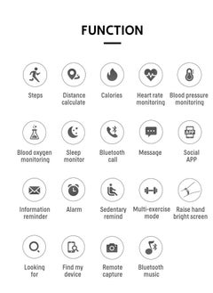 M MIAOYAN New smart watch Bluetooth call multi-function sports business smart bracelet steel strap gold  - Image 2