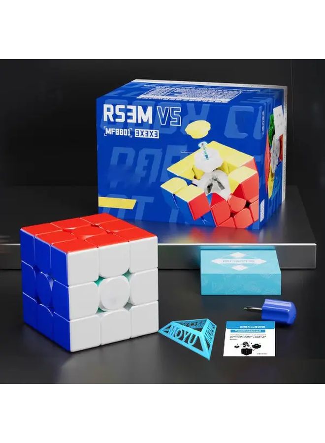 تمت ترقية RS3M V5 مكعب السرعة المغناطيسي السلس من الأي بي إس لغز لعبة هدية للمبتدئين - Image 2