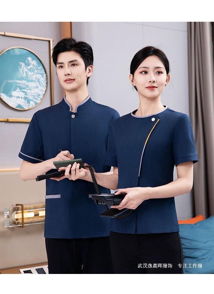 KUYING New Summer Cleaner Work Clothes  - Image 2