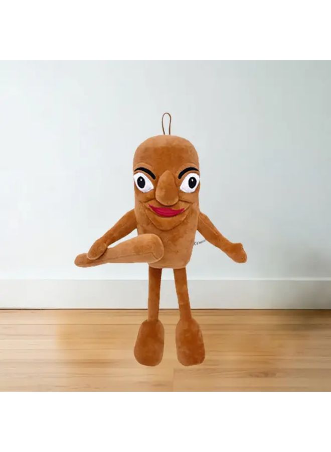 Brown Wooden Stick Plush Pillow Soft Polyester Filling Funny Room Decor Special Gift - Image 5