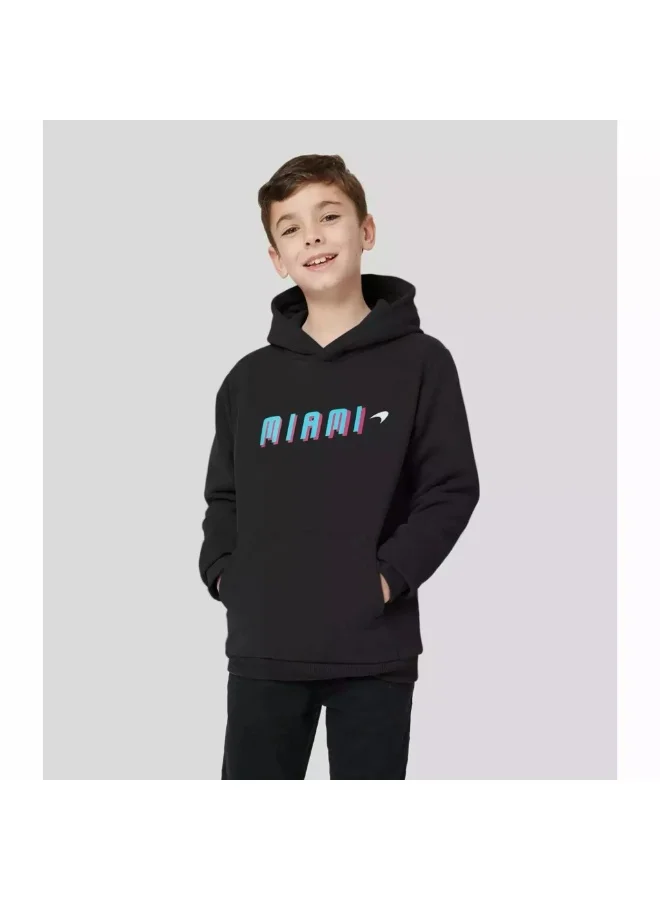 مكلارين JUNIOR MIAMI PALM GRAPHIC HOODIE