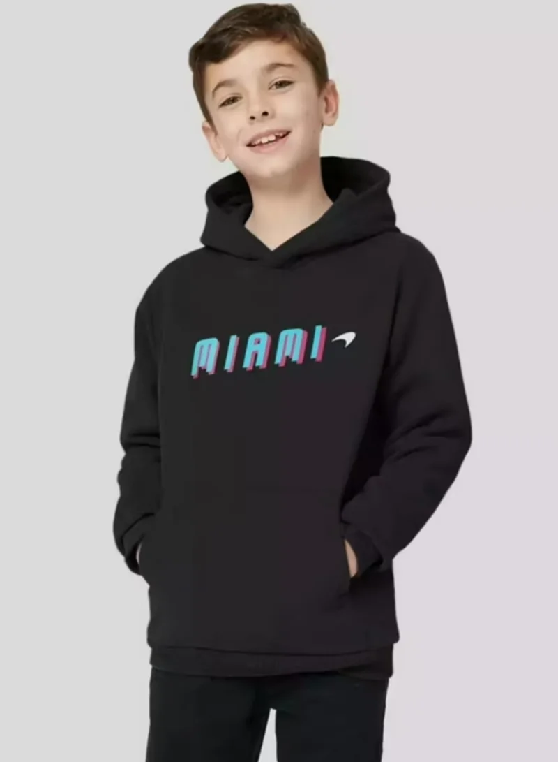مكلارين JUNIOR MIAMI PALM GRAPHIC HOODIE