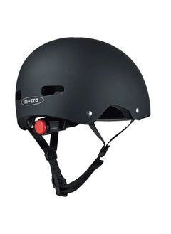 Micro Micro ABS Kids Helmet Black AC2097BX (Large) | Kids Helmet | Kick Scooter Helmets | Sports Helmet for Kids | Helmet with Adjustable Straps | Riding Kids Helmet | Kids Safety | Helmet for Kids  - Image 5