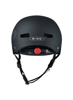 Micro Micro ABS Kids Helmet Black AC2097BX (Large) | Kids Helmet | Kick Scooter Helmets | Sports Helmet for Kids | Helmet with Adjustable Straps | Riding Kids Helmet | Kids Safety | Helmet for Kids  - Image 4