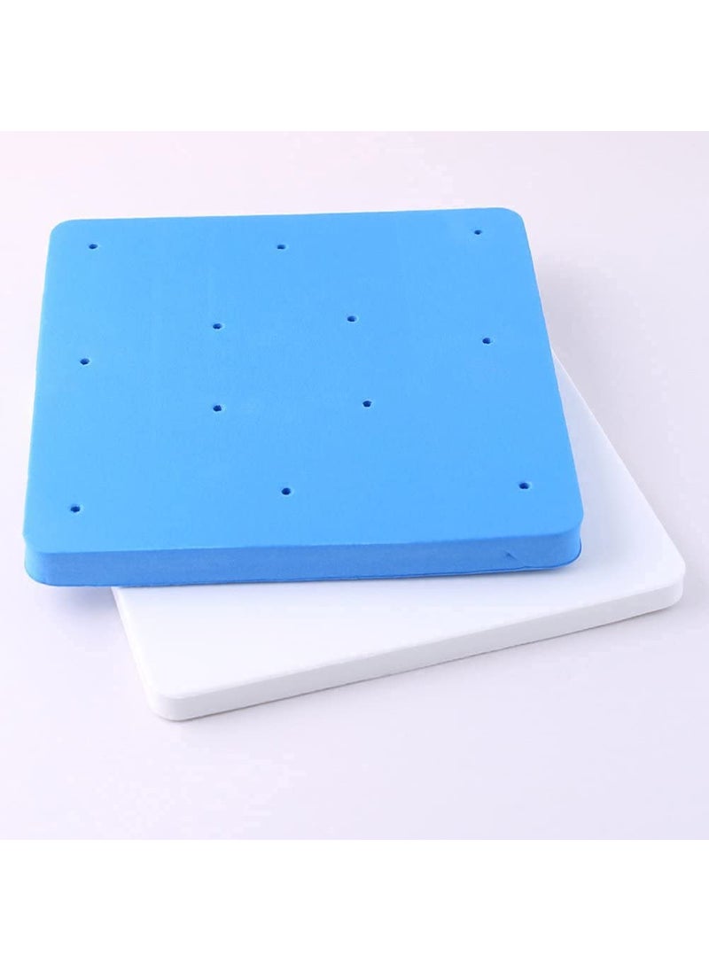 BAKING SET Baking Set 12 Hole Foam Pad for Fondant Flowers Cooling Rack Fondant Article Pack of 1  - Image 3