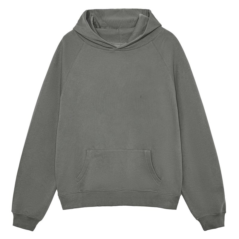 ESSENTIALSZONE FOG Hoodie Unisex Autumn Winter Streetwear Charcoal Gray plus velvet is too large