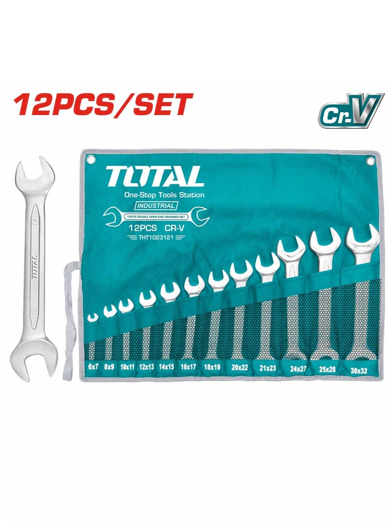 TOTAL 12-Piece 6-32mm Socket Set - THT1023121 - Total
