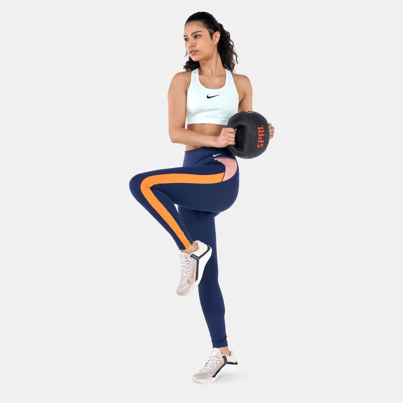 Nike Women's One Dri-FIT Colour-Blocked Leggings