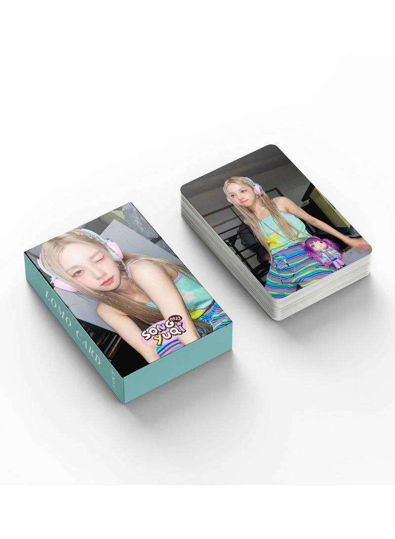 55Pcs (G)I-DLE Member Song Yuqi Personal Photo Card Cute Lomo Card - Image 4