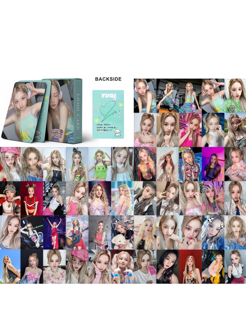 55Pcs (G)I-DLE Member Song Yuqi Personal Photo Card Cute Lomo Card - Image 2