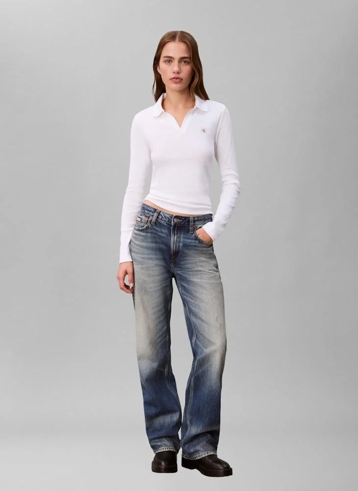 Calvin Klein Jeans  Logo Polo for Women | Best Price UAE