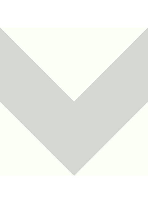 Rmk9075Wp Gray Large Chevron Peel And Stick Wallpaper 20.5" X 16.6 Feet