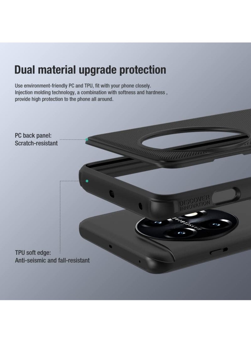 Nillkin Super Frosted Shield Pro Matte cover case for OnePlus 11 - Black - Image 4