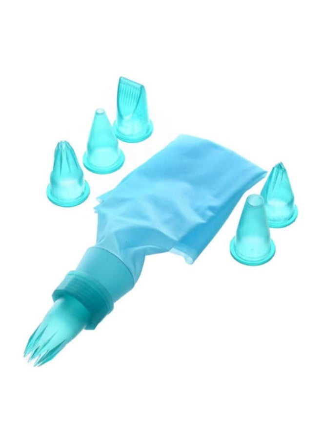 Cream Bag Turquoise 18.8x1cm