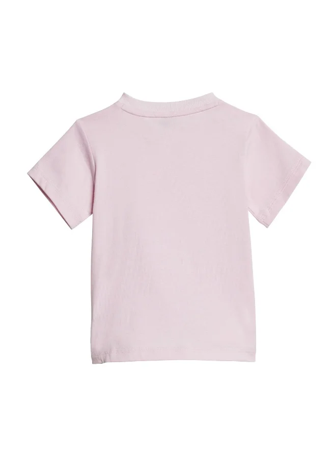 Adidas I Bl T-Set 160 Pink Training Suits For Infant 0-3M
