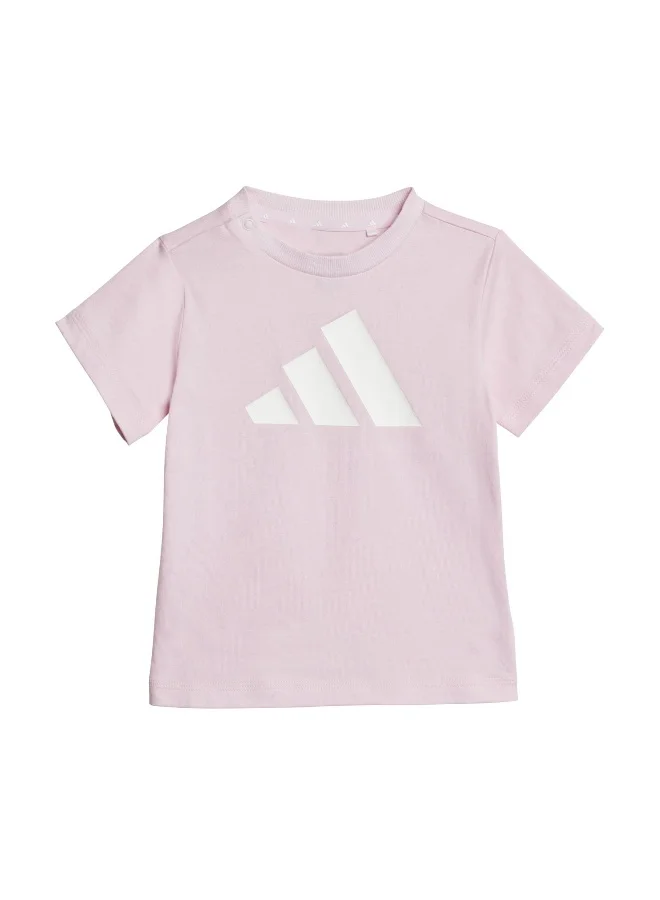 Adidas I Bl T-Set 160 Pink Training Suits For Infant 0-3M