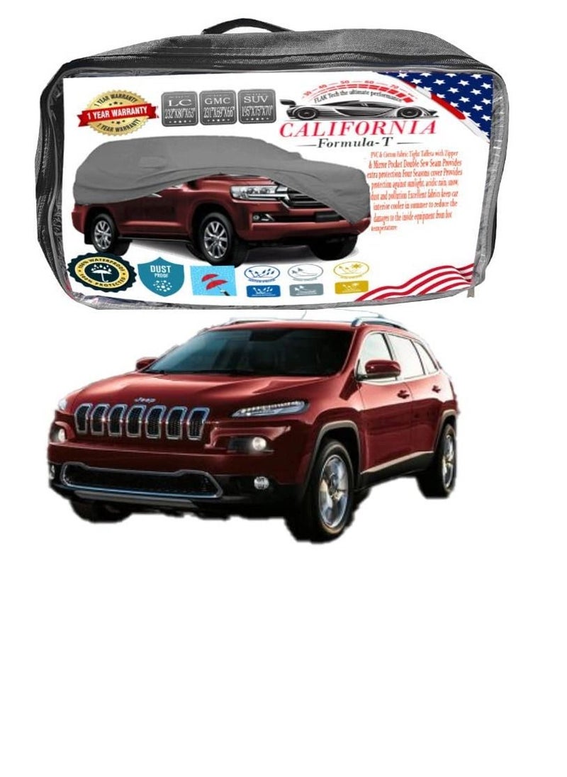 California formula-T California Car body Cover Windproof  Scratch Resistant Cover with Working Gloves JEEP 