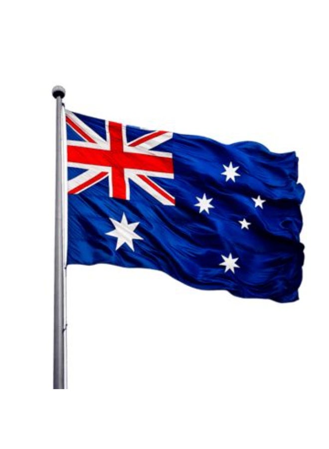 ARS Australia Flag - Heavy-Duty 210D Satin, Australia Flag for Outdoor/Indoor, Fade Resistant, Flag Day, And Home-Polyester, Sport Day, FIFA World Cup-Size Available - Image 2