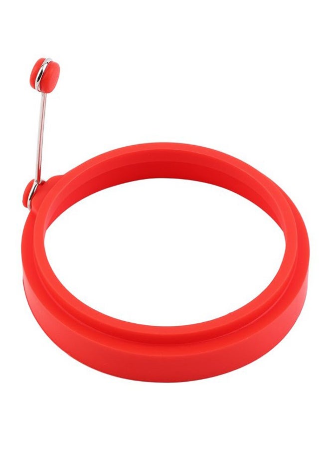 Ring Omelette Fried Egg Shaper Eggs Mould Red 10x10x2centimeter  - Image 1