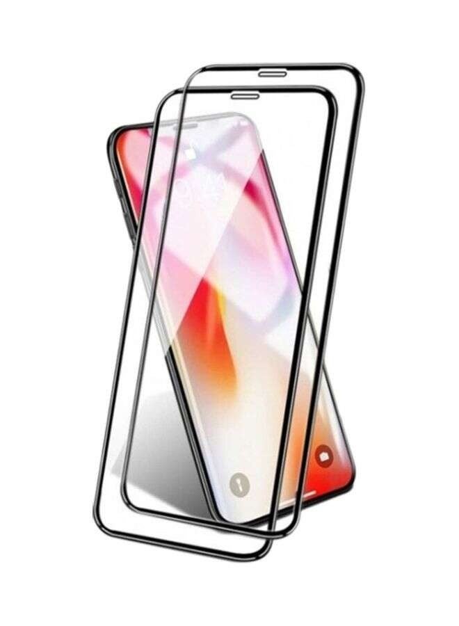 shAyzee 2-Piece 10D Tempered Glass Screen Protector for Apple iPhone XS - Image 1
