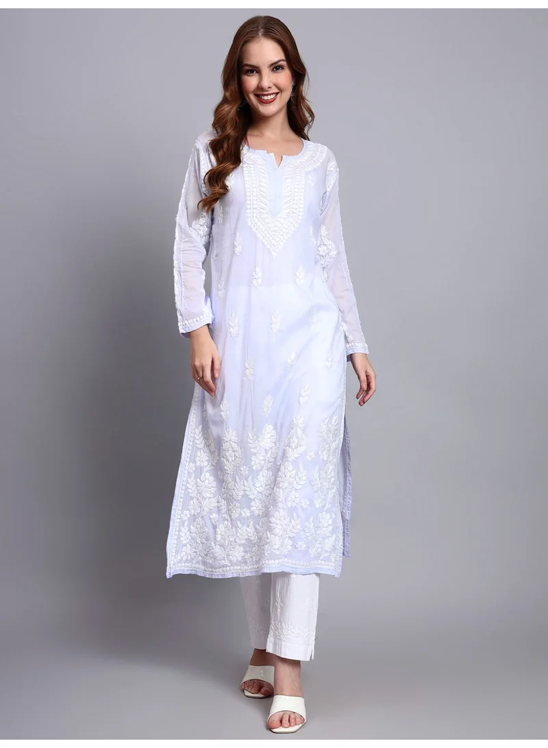 الايا كورتي نسائي مطرز يدوياً شكنكاري من القطن - AL3723