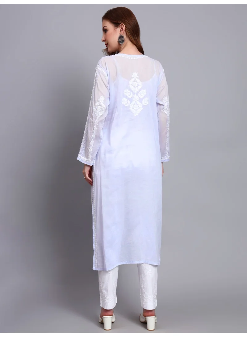 الايا كورتي نسائي مطرز يدوياً شكنكاري من القطن - AL3723