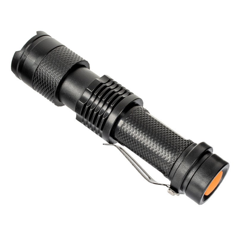 Shenyu Shenyu Test Fluorescent Agent Detection Lamp Pen 365 Ultraviolet Purple Light Currency Detection Lighting Led(Black Standard Edition White 365nm Adjustable Zoom Range) - Image 4