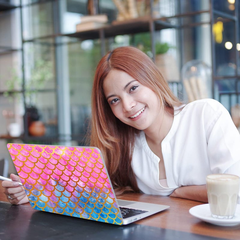 icolor Mermaid 11.6 13 13.3 14 15 15.6 inches Netbook Laptop Skin Sticker Reusable Protector Cover Case for Laptop Notebook FY-NEK-12 - Image 3