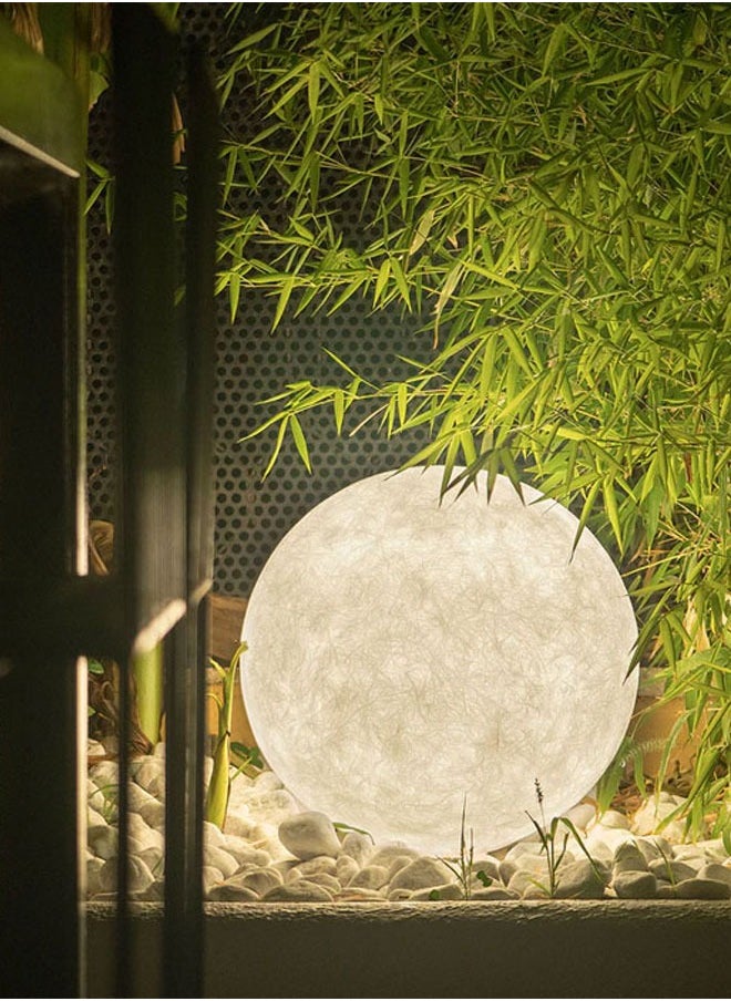 ٍSiera Light - Luminous moon ball stand lighting, white color 30015 - Image 1