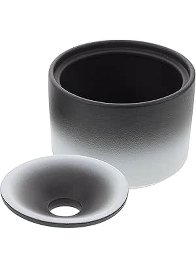 Large Ceramic Ashtray with Lid Windproof Smokeless Desktop Ash Holder for Home Office Patio - Image 1