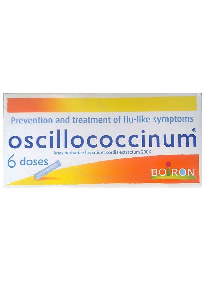 Boiron أنبوب أوسيلاوكوكسيوم 6 حبة