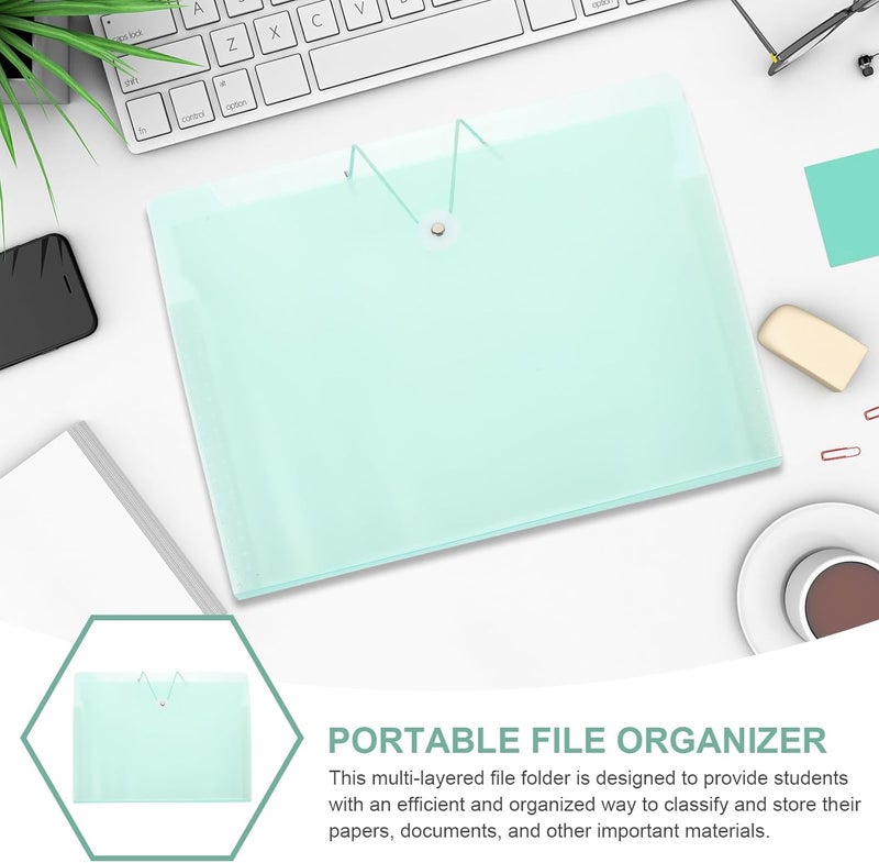 All space matching look Expanding File Folder Organizer with 12 Pockets, Pastel Green Accordion Document Holder for Paper Storage and Receipt Sorting, Office and Student Filing Folder Connectable modular Wide range usage design Multi option design Multiple options Bug proof seal Chemical free KSA market compliant quality Multi warehouse process Local market compliant trusted quality Backup reserve local stock Long term storage compatible In-house warehouse packing Various color options Market mainstream color picks Durability boosted processed material Water rust proof Remote village delivery cover Stable inert material Defect free upgraded substance Globally popular elegant design Multi-style matching design Global standard quality Easy lifting build Tiered purchase options - Image 3