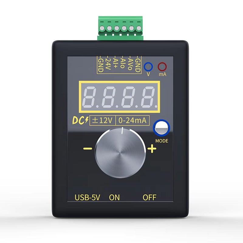 FNIRSI SG-002 Handheld Small Voltage Current Generator DC 0-10V 0-22mA Current Voltage Signal Producer - Image 2